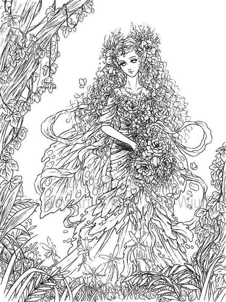 Mystical Coloring Pages For Adults